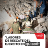 #EnFotos | A esta hora, el ejército realiza labores de rescate en el barrio Medrano, en la capital de Chocó.