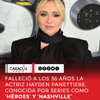 #Entretenimiento | La actriz Hayden Panettiere, conocida por sus papeles en las series de televisión “Heroes” y “Nashville”, falleció a los 36 años, informan medios estadounidenses.