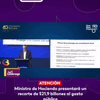 #LaLuciérnaga | El ministro de Hacienda, Miguel Gómez Martínez, anunció que se llevará a consideración del gabinete un recorte del gasto público por $21,9 billones en 2026, una medida que será presentada este sábado 29 de agosto.