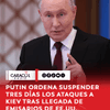 #Internacional | El presidente ruso, Vladímir Putin, ha ordenado cesar durante tres días los ataques contra la capital ucraniana debido al viaje a Moscú y Kiev de los emisarios de la Casa Blanca, Steve Witkoff y Jared Kushner, según informó hoy el Kremlin.“El presidente ruso, el comandante supremo de las Fuerzas Armadas, Vladímir Putin, ordenó a partir de la medianoche de hoy y durante tres días no lanzar ataques contra Kiev.