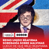 #Mundo Reino Unido reafirmó este viernes que las Islas Malvinas “son británicas”, después de que el presidente de Argentina, Javier Milei, afirmara que hay “vientos de cambio” favorables a la reivindicación territorial argentina, a raíz de declaraciones de Donald Trump.