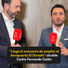 #ElDoradoMax | En el marco del foro ‘El Dorado Max: la gran apuesta país’, el alcalde de Bogotá, Carlos Fernando Galán, pasó por los micrófonos de Caracol Radio y dio detalles de la ampliación del Aeropuerto El Dorado.