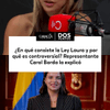 La representante a la Cámara Carol Borda, de Salvación Nacional, pasó por los micrófonos de #DosPuntos para explicar en qué consiste la Ley Laura y cuáles serán sus restricciones frente a la transición de género en menores de edad en Colombia.