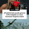 En #DosPuntos de Caracol Radio, Gabriel Tobón, profesor en el Departamento de Desarrollo Rural y Regional de la Facultad de Estudios Ambientales y Rurales en la Pontificia Universidad Javeriana, advirtió sobre el uso de herbicidas contra los cultivos de coca luego de que el Gobierno de Abelardo de la Espriella anunciara plan piloto para probar la aspersión aérea con glufosinato de amonio.