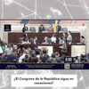 #NoticieroDelMediodía I ¿El Congreso de la República sigue en vacaciones?