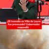 #6AMW | José Ubaldo Castro, coordinador de gestión del riesgo del departamento de Boyacá y el gobernador Carlos Amaya, entregaron el balance de las afectaciones por cuenta del incendio forestal.
