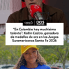 #DosPuntos | En entrevista con Caracol Radio, Kollin Castro entregó detalles se sus recientes victorias en los Juegos Suramericanos Santa Fe 2026.