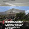 #EnRedes | Con alfombra roja, la sede alterna de la presidencia en Barranquilla está lista para recibir al secretario de Estado de los Estados Unidos, Marco Rubio, quien ya llegó al aeropuerto Ernesto Cortissoz.