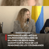 #EnRedes | La ministra de Trabajo, Natalia López, aseguró que Colpensiones requiere 58 billones de pesos para garantizar el pago de las pensiones de los colombianos.