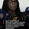 #EnRedes | La presidenta encargada de Venezuela, Delcy Rodríguez, se pronunció luego de 24 horas de la llegada de María Corina Machado al país: “Podía evitarse el show.