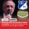 En diálogo con El VBar de AS, el presidente de Millonarios, Enrique Camacho, se refirió al estado de la grama de El Campín, la cual fue cambiada en su totalidad tras el concierto de BTS.