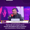 #LaLuciérnaga | María José Valenzuela, esposa de Rodrigo Lara, aseguró en sus redes sociales que su esposo fue retirado del cargo de ministro del Interior porque “no le siguió la cuerda a Carlos Suárez”.