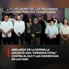 #EnRedes | El presidente Abelardo De La Espriella confirmó que minutos antes de empezar el consejo de seguridad, el ELN atravesó una tractomula en Flor Amarillo sobre la vía entre Tame y Arauca.