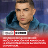 #Deportes Cristiano Ronaldo fue castigado por la Federación Portuguesa de Fútbol con 30 días de sanción y una multa económica de 255 Euros, lo equivalente a un poco más de 900 mil pesos colombianos, tras abandonar sin ningún aviso la concentración de la selección de su país.