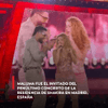 #EnRedes | Maluma fue el invitado del penúltimo concierto de la residencia de Shakira en Madrid, España.