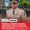 El brigadier general Federico Alberto Mejía Torres está incluido en el Decreto 1591 del 22 de octubre de 2026, que contempla su ascenso al grado de mayor general a partir del próximo 1 de diciembre.