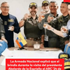 #ServicioInformativo | La Armada Nacional explicó que el brindis durante la visita del presidente Abelardo de la Espriella al ARC '24 de Julio' hace parte de la 