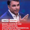 #Atención | Los pasaportes de Flávio Bolsonaro fueron cancelados después de que no los entregara como le había ordenado la justicia de Brasil, indicó el martes una fuente policial brasileña, mientras se desconoce el paradero del senador conservador.