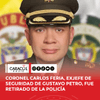El coronel Carlos Alberto Feria, quien estuvo al frente de la seguridad del expresidente Gustavo Petro, fue llamado a calificar servicios y notificado de su salida de la Policía Nacional, según reportes conocidos este miércoles 14 de octubre de 2026.