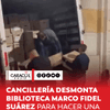 En medio de la polémica que generó el traslado de piezas y fotos del Museo Nacional de Colombia, el exdirector de la Academia Diplomática de Colombia, Harol González, denunció que presuntamente esta noche, habrían sacado libros y material que reposaba en la Biblioteca del Ministerio de Relaciones Exteriores.