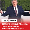 El presidente de Estados Unidos, Donald Trump, vinculó el domingo la inmigración con los disturbios ocurridos en la víspera durante una ola de manifestaciones en Francia e instó al país a endurecer sus normas migratorias.