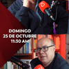 #LosProtagonistas I ¡Este domingo, 25 de octubre, una conversación imperdible con Gustavo Gómez!