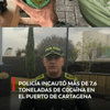 #EnRedes | El general William Castaño, director de Antinarcóticos, entregó detalles de la incautación de más de 7,6 toneladas de cocaína en el puerto de Cartagena: estaba oculta bajo la modalidad de mezcla con panela pulverizada.