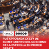 Fue aprobada la ley de sometimiento del gobierno de Abelardo de la Espriella en primer debate.
